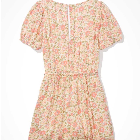 AE Floral Wrap-Front Romper - Picture 5 of 5